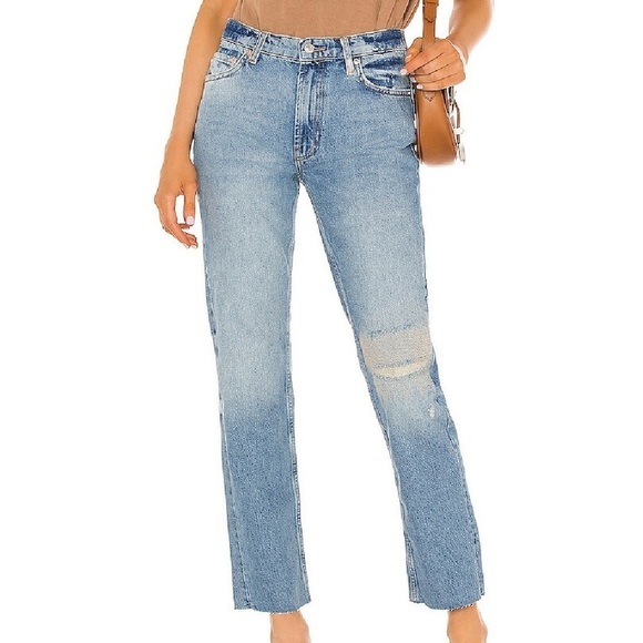 Free People x We The Free Vixen High Rise Cigarette Jean in Vintage Indigo - Picture 5 of 11